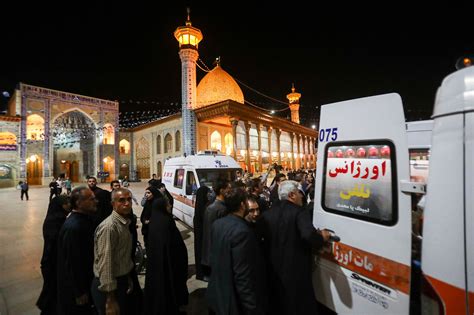 Iranian court gives a Tajik man 2 death sentences for an attack at a major Shiite shrine